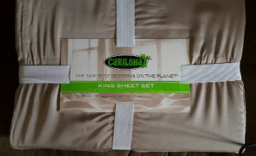 Unboxing of the Cariloha Resort Soft and Cool Bamboo Sheets